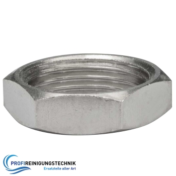 Gegenmutter Messing vernickelt